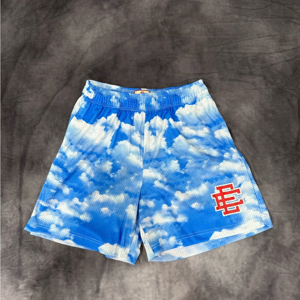 Authentic Eric Emmanuel Shorts Cloud Sky